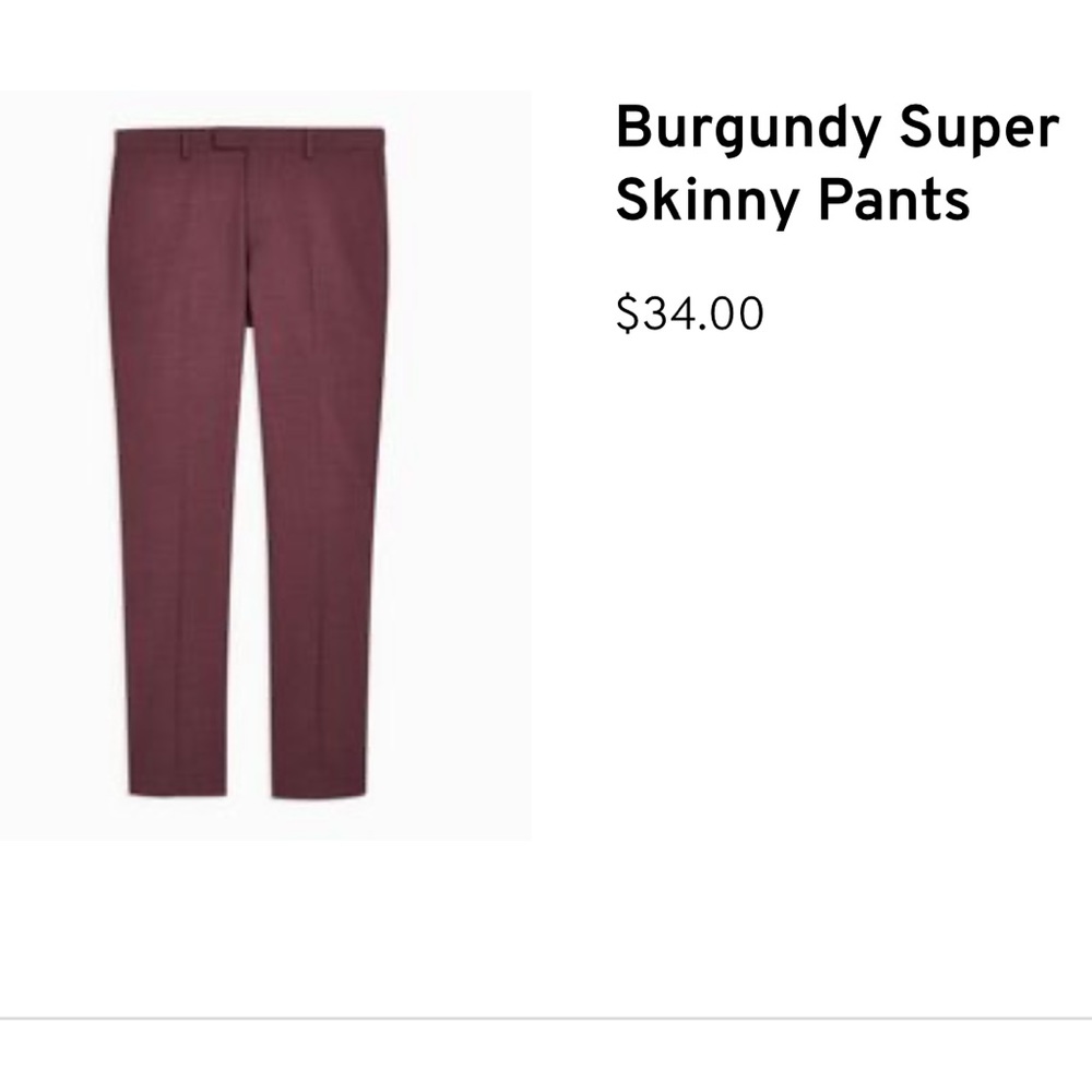 TOPMAN Super Skinny Pants